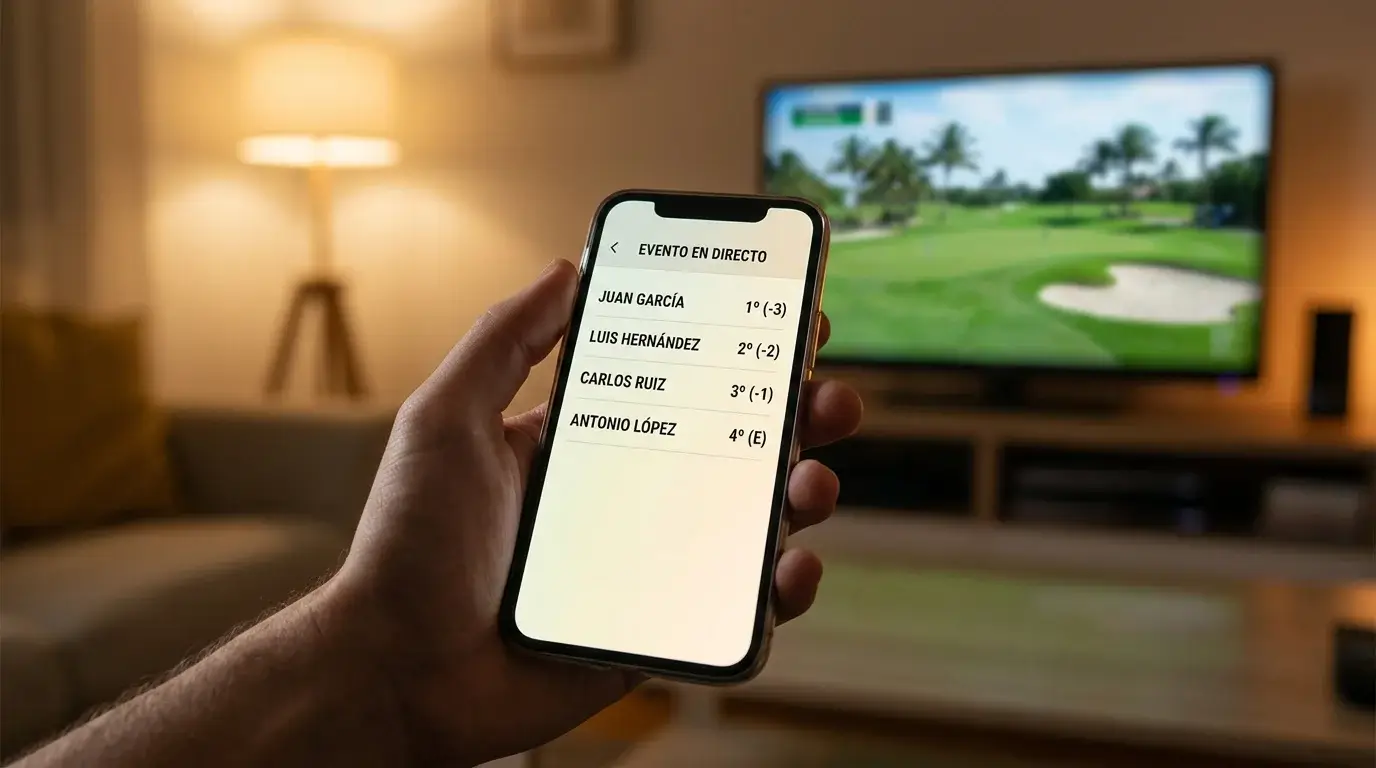 Smartphone mostrando aplicacion de apuestas deportivas en directo