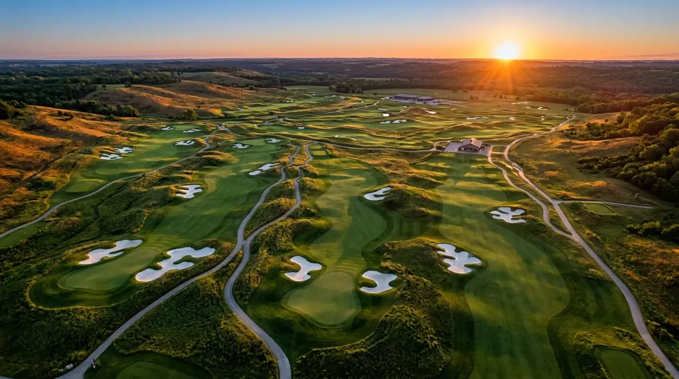 Campo de golf Oakmont Country Club, sede del US Open 2025